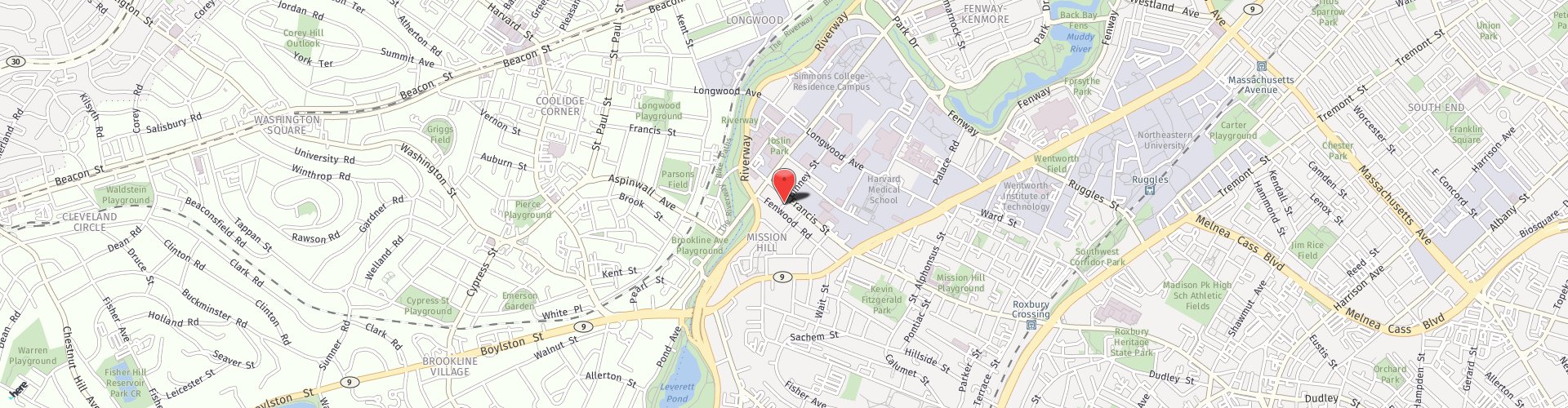 Location Map: 8 Binney Street Boston, MA 02215